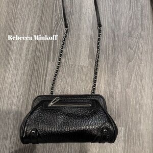 Rebecca Minkoff Textured Black Crossbody Bag